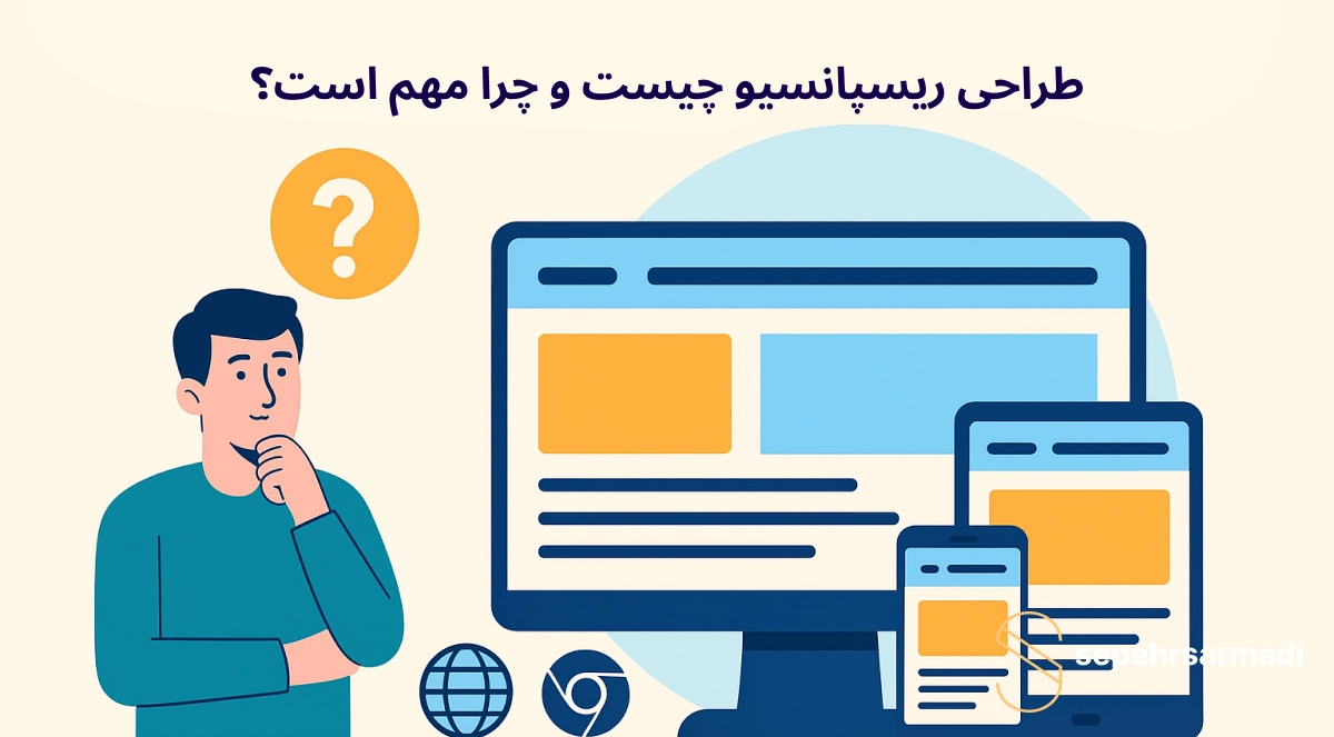 طراحی ریسپانسیو چیست و چرا مهم است؟