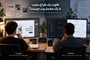 تفاوت طراح سایت و معمار وب